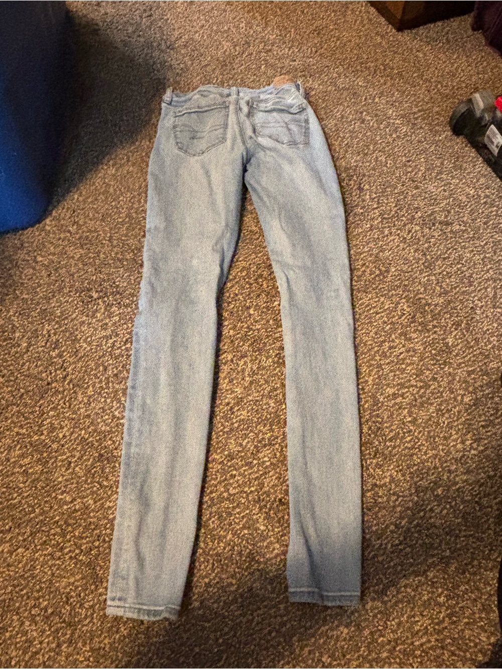 American Eagle Outfitters Light Blue Skinny Jeans - Picture 2 of 3